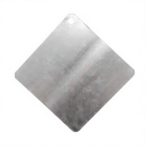 Letrero de Advertencia Cuadrado de Aluminio para Sublimación RubySub, Letrero para Auto con Ventosa 'Niño en el Auto' - Product Image 3