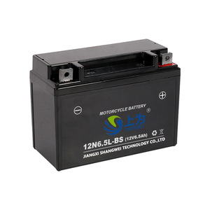 แบตเตอรี่รถจักรยานยนต์เจียงซี ซางเว่ย รุ่น 12N6.5L-BS 12V 6.5Ah ชนิดตะกั่ว-กรด สำหรับเปลี่ยนในสกู๊ตเตอร์ - Product Image 2