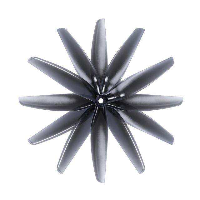 1pc HQ 7X4X3 7040 7 Inch 3-Blade Propeller RC FPV Freestyle Long Range Drones DIY Plastic Parts PC Material Radio Systems