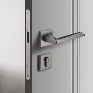 Fashionable Design Suitable for Modern Round <strong>Knob</strong> Handle Lock, Easy to Disassemble Stainless Steel Combination <strong>Door</strong> Lock - Product Image 2