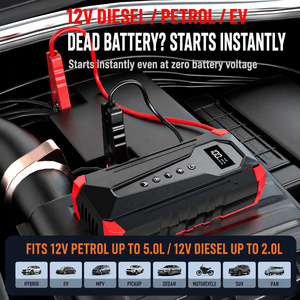 Arrancador de Coches Portátil ABS 12V al por Mayor, Inflador de <span class=keywords><strong>Neumáticos</strong></span> 4 en 1, Bomba de Aire, Batería Externa, Potenciador Digital LED para SUV y Camiones - Product Image 5