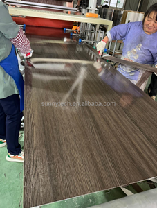 Design moderno 2mm di spessore <span class=keywords><strong>modellabile</strong></span> WPC fogli di <span class=keywords><strong>legno</strong></span> composito di plastica per la porta che produce per camere da letto bagni alberghi ville - Product Image 4