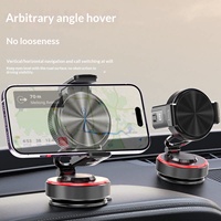 Nouveau support magnétique multifonctionnel pour téléphone de voiture, double usage, adhésif sous vide, universel pour tableau de bord et bureau