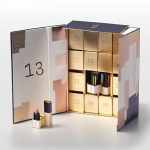<span class=keywords><strong>Calendario</strong></span> de Adviento de Belleza de Lujo 2026, Set de Regalo de Maquillaje Sorpresa, Empaque con Lámina Dorada, Set de Regalo Premium para Mujer - Product Image 2