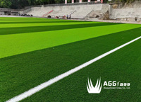 Gazon artificiel en plastique de haute qualité 50TimeRK-165 pour terrain de football 40mm/60mm Densité 10500S/SQM Durée de vie de 10 ans AlwaysGreen