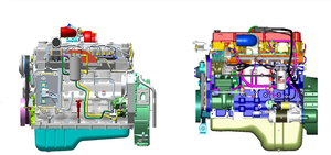 เทอร์โบชาร์จเจอร์ ZX600 ZX800 RHC93 1144003840 114400-3841 สำหรับเครื่องยนต์ 6WG1 - Product Image 4