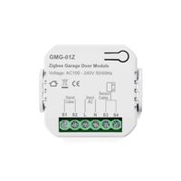 Module d'interrupteur intelligent Zigbee pour porte de garage, contrôle à distance via l'application Tuya, relais pour volet roulant, réglage de la minuterie, commande vocale, ignifuge