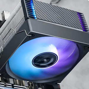 듀얼 히트 파이프와 120mm PWM 저소음 팬이있는 하이 퀄리티 CR-1000 EVO RGB CPU 공기 냉각기 - Product Image 4