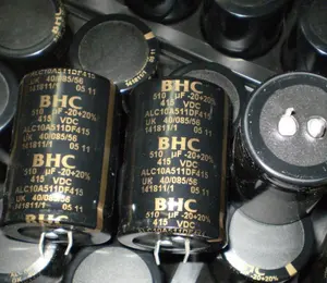 Aluminium Elektrolytische Condensator Bhc 510Uf 415V Gouden Woord Koorts Condensator Upgrade Ter Vervanging Van 400v470uf Uk 35*50Mm