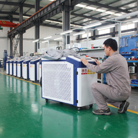 Soudeuse laser industrielle portative 1500w 2000w 3000w en titane, machine de soudage laser Raycus pour le soudage des métaux