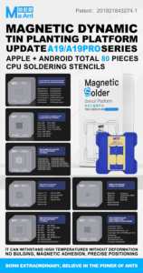 MaAnt C1 BGA Reballing Pochoir Plate-forme Tin Planting Chip Steel Mesh pour <span class=keywords><strong>iPhone</strong></span> A8-A17 Carte Mère MTK EMMC Qualcomm HUAWEI CPU - Product Image 2