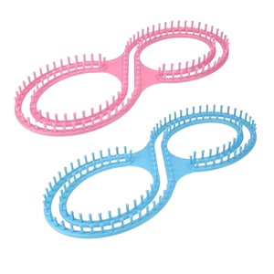 Outil avec 3 projets pour chaussettes en tricot, couture à domicile, kit de travaux manuels, outils de couture, outils de tricot, métier à tisser pour <span class=keywords><strong>afghan</strong></span>, planche à tricoter - Product Image 1