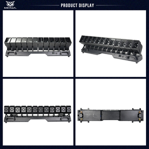 12x60W RGBW 4in1 DMX Single LED Swing Beam Bar Wash Moving Head Matrix Light pour Stage Bar <span class=keywords><strong>Club</strong></span> - Product Image 5