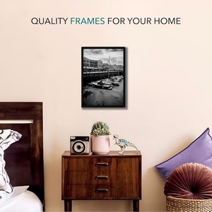 Cadre photo/poster carré en bois noir, tailles variées (A1-A16), pour décoration intérieure - 24x36 24x24 20x20, vente en gros à prix réduit - Product Image 3