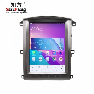 เครื่องเล่นมัลติมีเดียในรถยนต์ระบบแอนดรอยด์ 13 แบบ Zhifang Tesla พร้อมระบบนำทาง GPS สำหรับรถยนต์โตโยต้าแลนด์ครุยเซอร์ ปี 2003-2007 รุ่น LC100 - Product Image 3