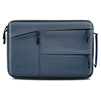 Funda para Portátil de Tela Oxford para 13-16 Pulgadas, Bolsa Ligera para Computadora con Correa de Mano y Múltiples Bolsillos, Logotipo Personalizado, Venta al Por Mayor