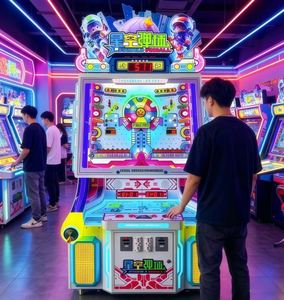 Máquina de Pinball Interactiva para Dos Jugadores con Forma de Estrella, Operada con Monedas, Juego de Lotería, Equipo de Entretenimiento para Salas de Juegos - Product Image 3