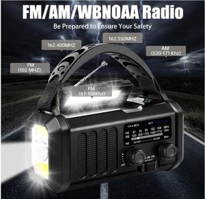 טלפון נייד 74000mwh naa am fm רדיו <span class=keywords><strong>3</strong></span> מצב פנס טלפון נייד מטען חירום מצוקה אות מצוקה אות יד כרבולת שמש - Product Image 2