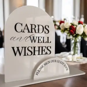 Custom Acrylic In Loving Memory Sign Wedding Family Memorial Table Top Sign