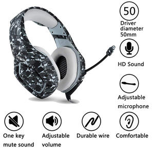 Audífonos Gamer <span class=keywords><strong>ONIKUMA</strong></span> K1B con Conector de 3.5mm, Audífonos para Juegos <span class=keywords><strong>K1</strong></span>-<span class=keywords><strong>B</strong></span> con Cable, Color Gris Camuflaje - Product Image 5