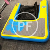 Échelle souple en PVC pour chiens, plate-forme à échelons escalier pour chien échelle pour animaux de compagnie rampe pour chien d'eau gonflable pour piscine lac quai bateau personnalisé