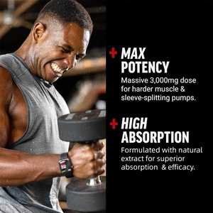 Suplemento de L-Arginina de Alta Calidad, 150 Cápsulas, Apoyo Muscular, Mayor Fuerza para Adultos, Cápsulas de L-Arginina - Product Image 4