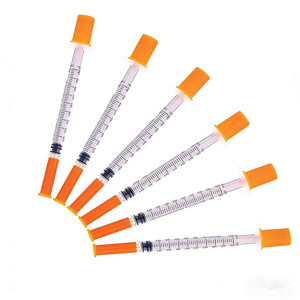 Seringue de sécurité stérile EO 1 ml/0,5 ml/0,3 ml avec aiguilles indolores de calibre 29/30/31 pour la santé animale - Product Image 4