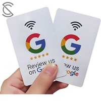 Biglietto da Visita NFC in PVC Personalizzato Stampato, Carta RFID Contactless Intelligente NTAG215 NTAG213 per Social Media, Chiave Hotel, Controllo Accessi
