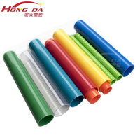 Tuyau d'ABS d'extrusion en plastique résistant aux UV de bas prix direct d'usine tuyau rond en plastique dur de PVC