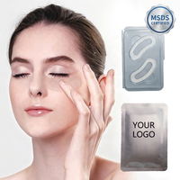 Patchs Oculaires Dissolvants à l'Acide Hyaluronique OEM Marque Privée, Micro-aiguilles Raffermissantes Hydratantes Anti-rides, Masque Sous les Yeux Vente en Gros ODM