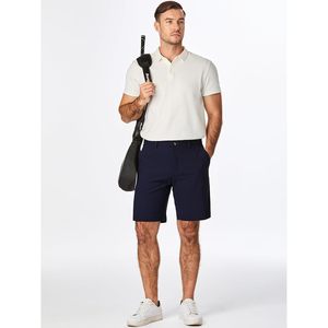 FOXA Short chino pour homme, 9 pouces, extensible, anti-humidité, short de golf avec poche zippée - Product Image 3