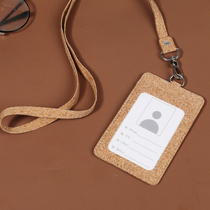 Voyage liège carte d'embarquement porte-carte ensemble porte-passeport et étiquette de bagage liège bois passeport couverture voyage Souvenir étiquettes de bagages - Product Image 6