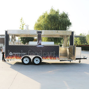 Remorque de nourriture rapide électrique, camions de glace, chariot à café, <span class=keywords><strong>pizza</strong></span>, <span class=keywords><strong>barbecue</strong></span> commercial - Product Image 1