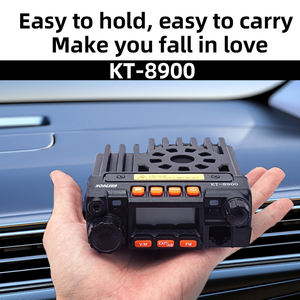 Transceptor HF KT-8900 de 25W Portátil para Radioaficionado 50KM con Mini Base Móvil para Coche Intercomunicador Inalámbrico de Dos Vías VHF UHF para Vehículos - Product Image 6