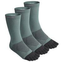5 Toes Crew Chaussettes de course en coton Athles