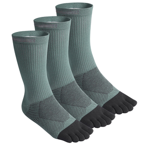 5 Toes Crew Chaussettes de course en coton Athles - Product Image 1