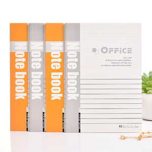 A5 Softcover Notebook 80 Sheets Saddle Stitching Digital Printing Office Student Use - Product Image 2