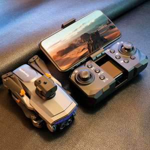 โดรนถ่ายภาพทางอากาศระดับขั้นสูงสำหรับผู้เริ่มต้น D6 2025 รุ่นใหม่ พร้อมระบบหลบหลีกสิ่งกีดขวาง ควบคุมระยะไกล ระบบ Optical Flow ESC - Product Image 2