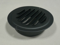 Ventilateur d'extraction mural FYM-YG noir, étanche, en acier inoxydable, à tête plate, économe en énergie, design moderne, pour cuisine et hôpital