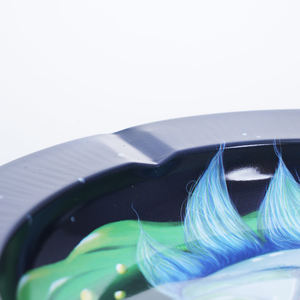 Jinlin Cenicero de hojalata de Metal ahumado al por mayor, Cenicero de hierro con logotipo impreso, Cenicero de cigarrillos personalizado - Product Image 6