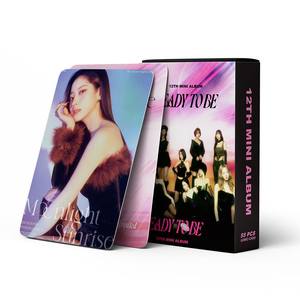 Impresión personalizada de lujo K-pop Korea Idol holograma imagen holográfica foto tarjetas de comercio Impresión de tarjetas de papel - Product Image 5