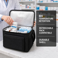 Sacs de livraison pour chaîne du froid, sacs isothermes avec doublure en feuille d'aluminium pour le transport de médicaments en pharmacie, vente en gros