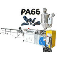 Équipement d'extrusion de profilés PA66, extrudeuse de plastique, machine de fabrication de bandes de barrière thermique pour systèmes en aluminium