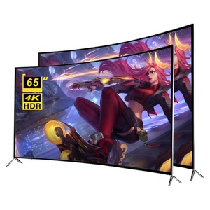 ผลิตและขายส่งทีวีสมาร์ท OEM ขนาด 65 นิ้ว จอโค้ง ทีวีดิจิตอล HD LED - Product Image 1