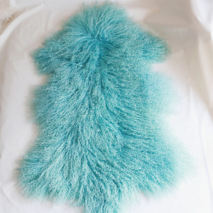 Chính hãng Tây Tạng Mông Cổ da cừu khu vực Thảm len dài xoăn tóc ẩn lông thú tấm da mat Thảm ném cho phòng ngủ phòng khách - Product Image 3