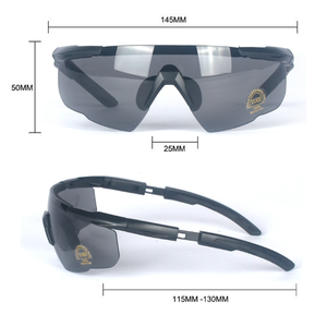 Nouvelles lunettes tactiques de type CS pour jeux de tir réalistes, lunettes de protection tactiques pour forces spéciales, lunettes pare-balles - Product Image 3