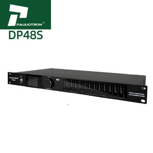 Bộ xử lý âm thanh kỹ thuật số chuyên nghiệp Paulkitson DP48S 4 vào 8 ra, kim loại, ghép nối stereo chủ động, quản lý loa USB/XLR - Product Image 5