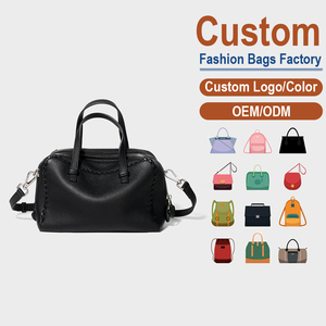 Factory Direct New Arrival All-Match Genuine Leather Boston Bag, <b>Large</b> Capacity Cowhide Hand & Crossbody Bag - Product Image 1