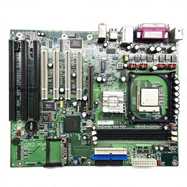 Refurbished G4V620-B-G Industrial Desktop DDR4 Intel Single ATX Motherboard 845 ISA Integrated Graphics 4 PCI Slots 3 ISA IDE
