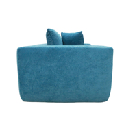Canapé sectionnel moderne inclinable, extensible et pliable en tissu, emballé sous vide, pour salon, chambre, entrepôt, villa, design rembourré